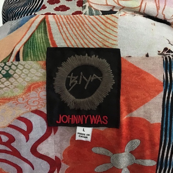 Johnny Was BIYA Dana Patchwork Hoodie Duster Large - Picture 6 of 13